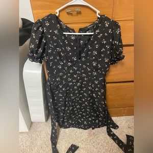 Sold Floral Tie Dress